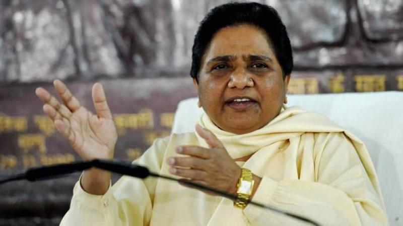 मायावती ने भाजपा के सिर फोड़ा भारत बंद का ठीकरा 