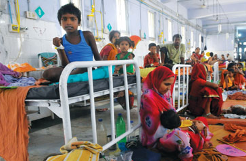 चमकी बुखार की चुनौती से निपट नहीं पा रही सरकार