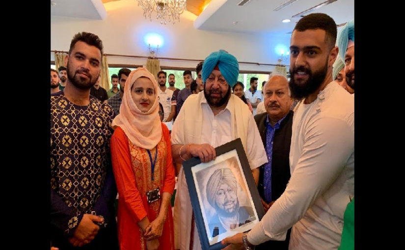 कैप्टन अमरिंदर ने की कश्मीरियों के खाने की व्यवस्था
