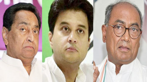 दिग्विजय पर हमला, ज्योतिरादित्य की चाल कमलनाथ पर वार