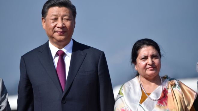 नेपाल से चीनी राष्ट्रपति की चेतावनी 