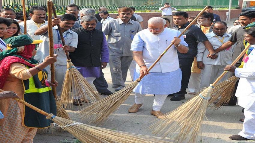मोदी सरकार के दावों को तमाचा लगाता स्वच्छता अभियान…