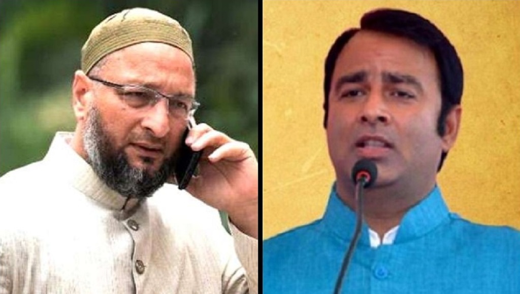 BJP नेता के बिगड़े बोल, कहा ओवैसी को जूते खाकर भी कागज दिखाने पड़ेंगे