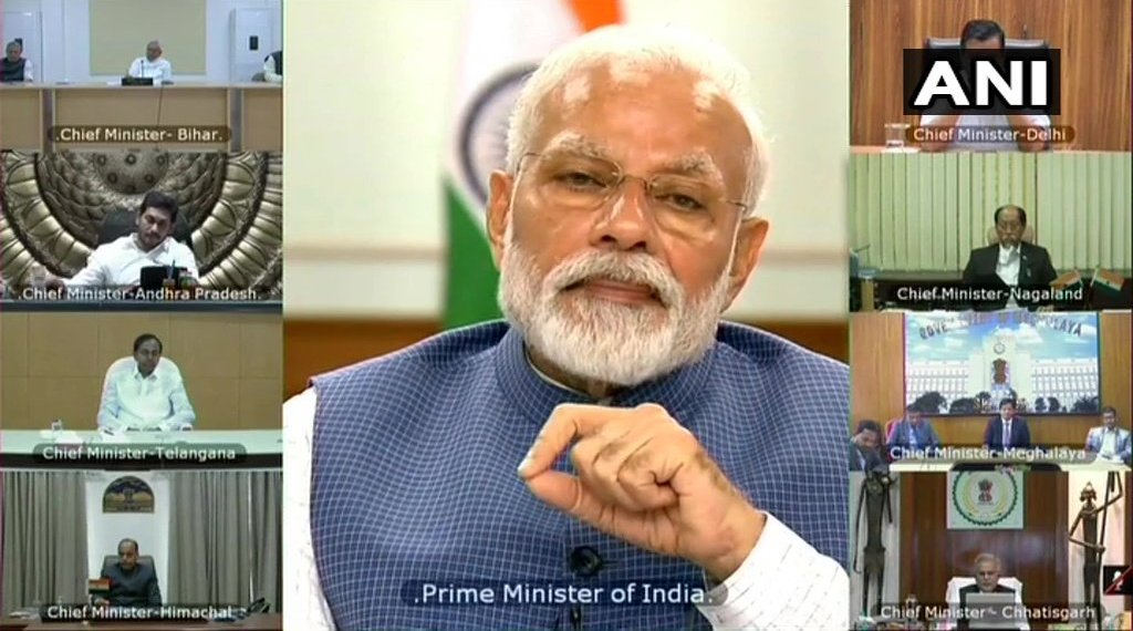 प्रधानमंत्री ने की राज्य के मुख्यमंत्रियों के साथ बैठक, राज्यों ने मांगी आर्थिक मदद