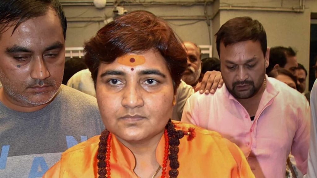 BJP सांसद प्रज्ञा ठाकुर एम्स में भर्ती, सिर और कमर में परेशानी