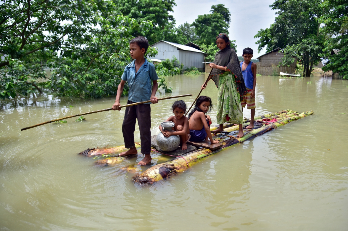 देश में बाढ़ और बारिश से 94 लोगों की मौत, असम और बिहार में सबसे ज्यादा नुकसान 