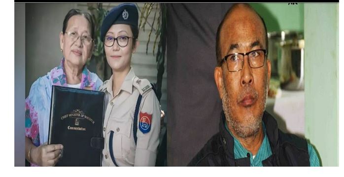 मणिपुर:मुख्यमंत्री के खिलाफ शिकायत करने वाली महिला अधिकारी  गिरफ्तार