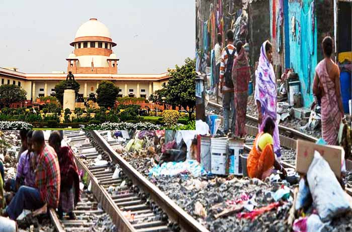 अभी एक माह तक नहीं हटेंगी रेल पटरियों के किनारे बसी झुग्गी बस्तियां 