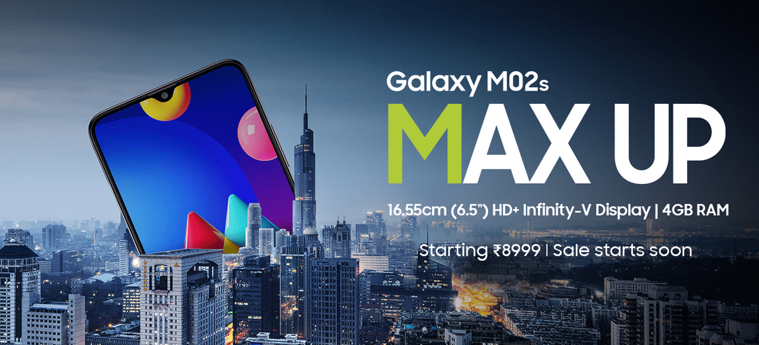 भारत में आज लॉन्च होगा सैमसंग Galaxy M02s