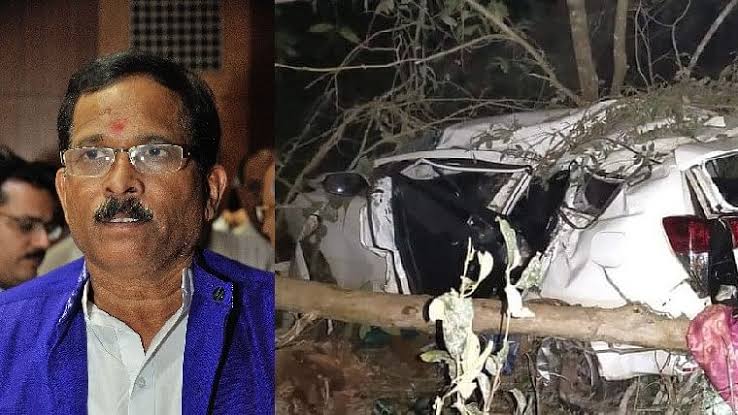 केंद्रीय मंत्री श्रीपद नाइक सड़क दुर्घटना में घायल, पत्नी व निजी सचिव की मौत