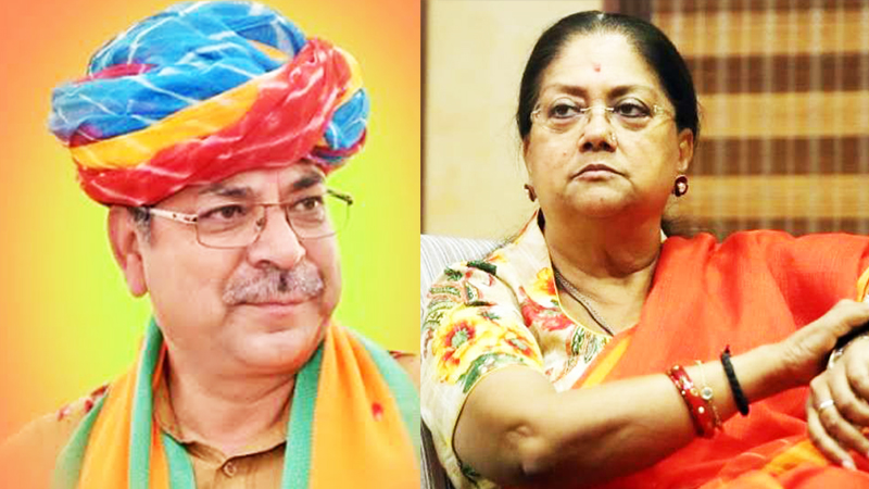 भाजपा आलाकमान के लिए मुसीबत बनी राजस्थान की अंतर्कलह 