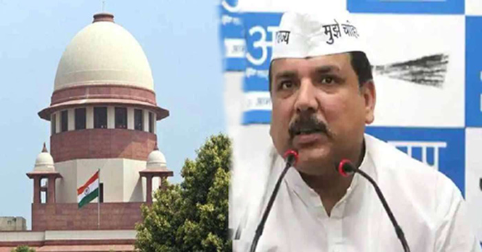 आप सांसद संजय सिंह को सुप्रीम कोर्ट से राहत, यूपी सरकार को नोटिस