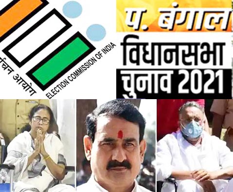 भाजपा नेता ने कसा तंज , एक हार के डर से व्हीलचेयर पर है तो दूसरा मार के डर से 