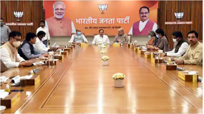 आगामी विधानसभा चुनावों की तैयारी में जुटी भाजपा  