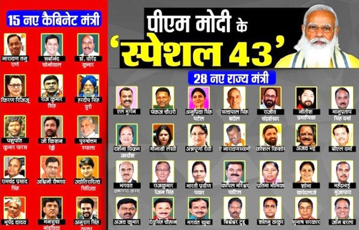 चुनावी चक्रव्यूह को तोड़ने की कोशिश है मोदी मंत्रिमंडल का विस्तार 