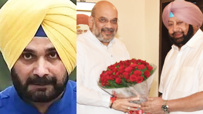 सिद्धू ने छोड़ी कमान , कैप्टन के भगवामयी होने के संकेत 