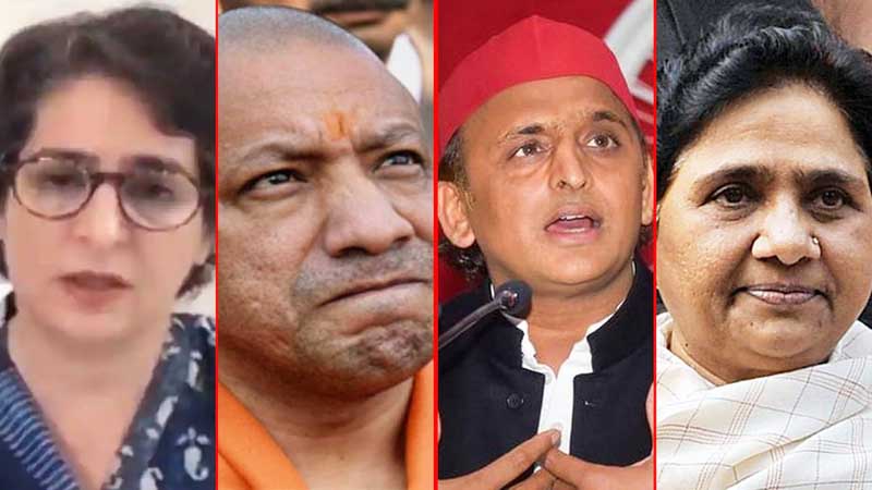 बसपा और भाजपा में समाजवादी की सेंध , बसपा के 6 और एक भाजपा विधायक सपा में हुए शामिल 
