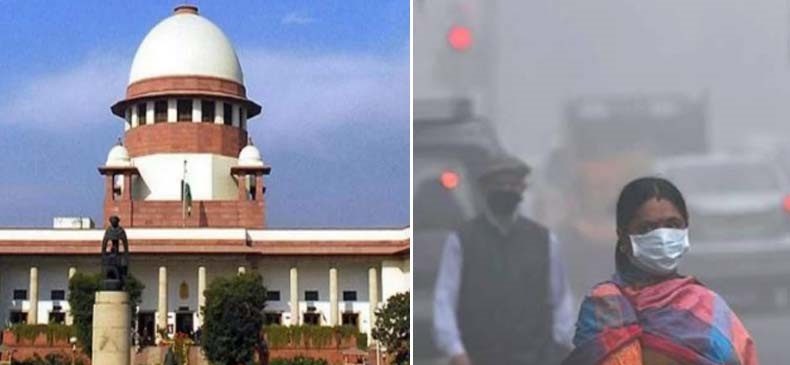 प्रदूषण मामले में केंद और राज्य सरकारों को सुप्रीम कोर्ट की फटकार