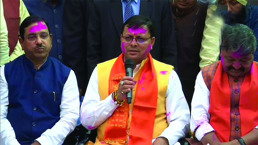 धामी पर लगाया दांव रहा सफल