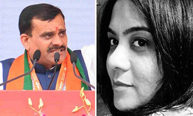 BJP अध्यक्ष की पत्नी के लिए गले की हड्डी बना मुस्लिम का स्तुति गान 