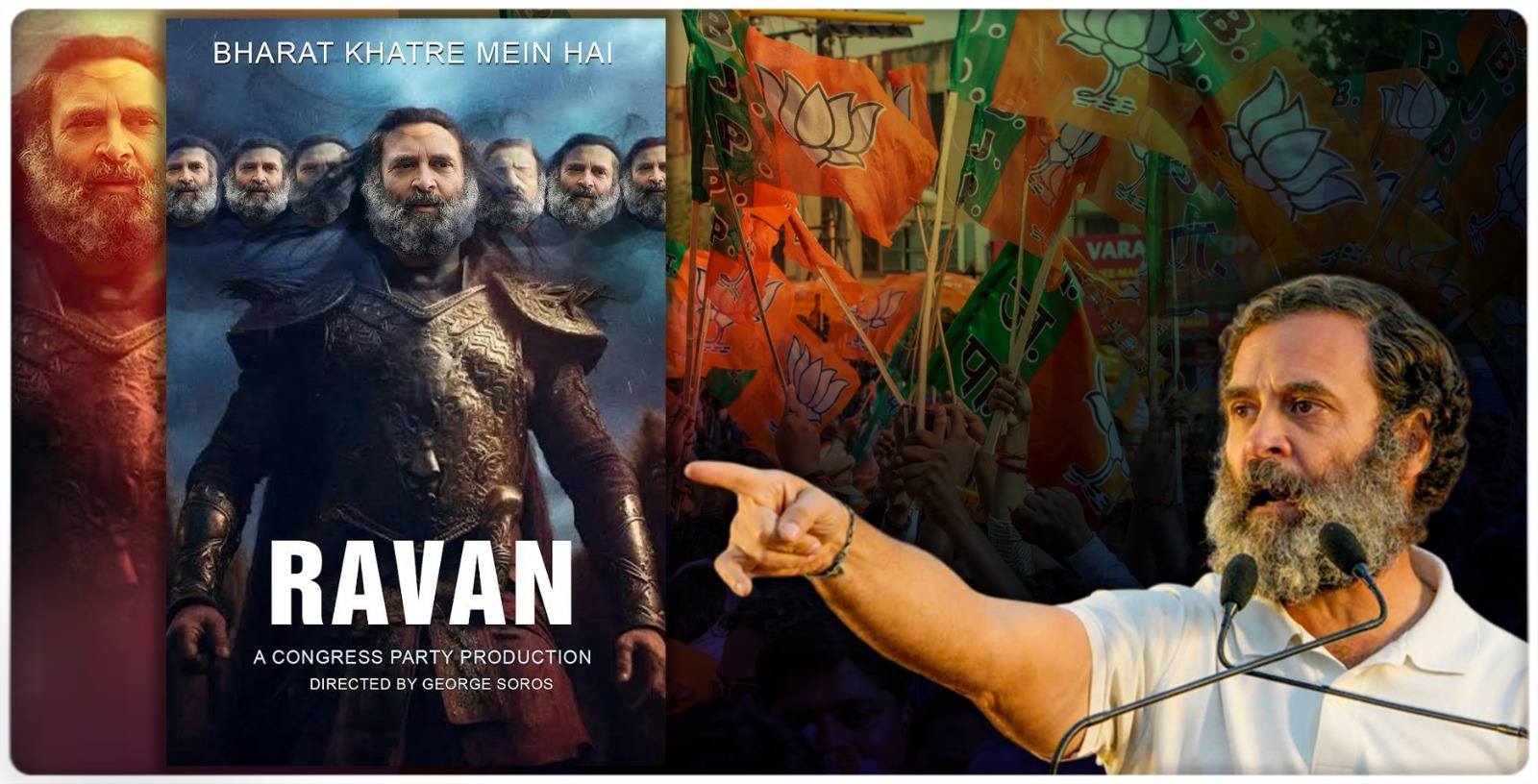राजनीति में भड़की ‘रावण’ और ‘मोदानव’ के पोस्टर पर छिड़ी बहस