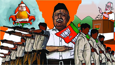 भाजपा-आरएसएस और राजनीतिक समीकरण