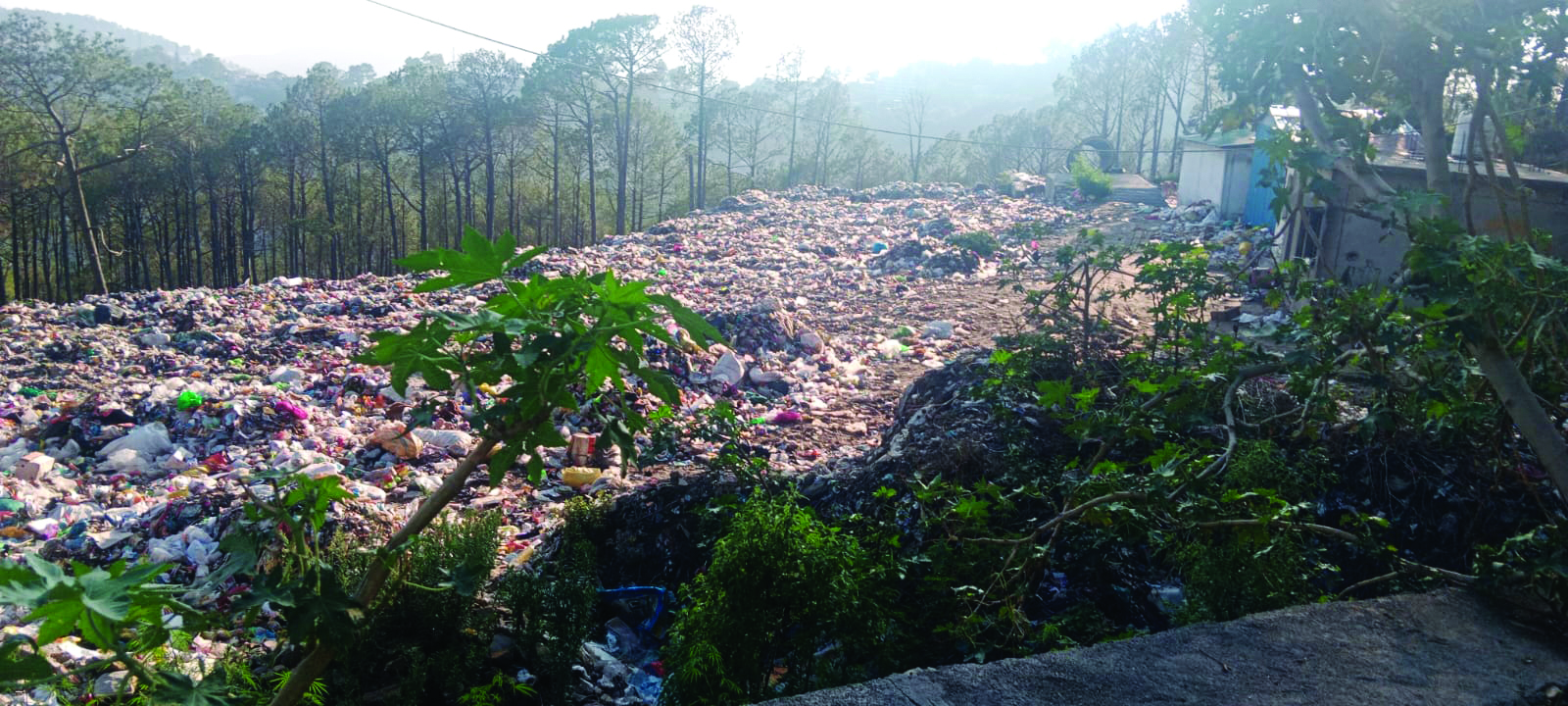 सुंदर शहर पर गंदगी का ग्रहण