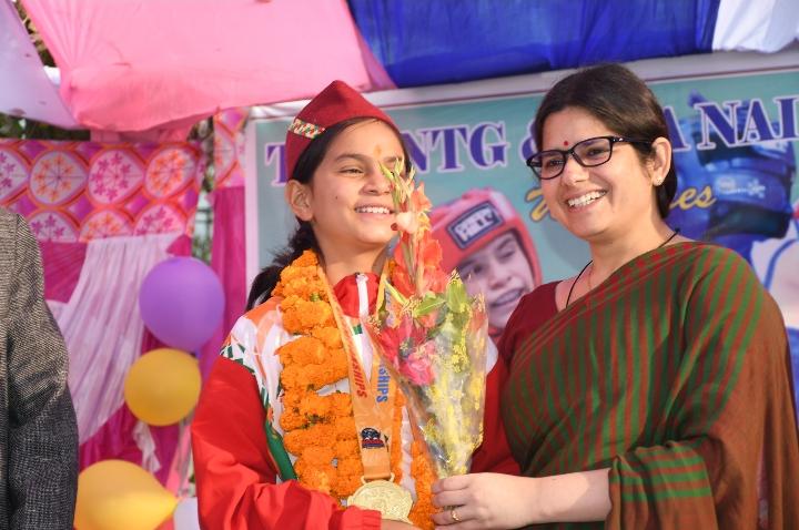 नैनीताल की बालिका ने जीता गोल्ड मेडल
