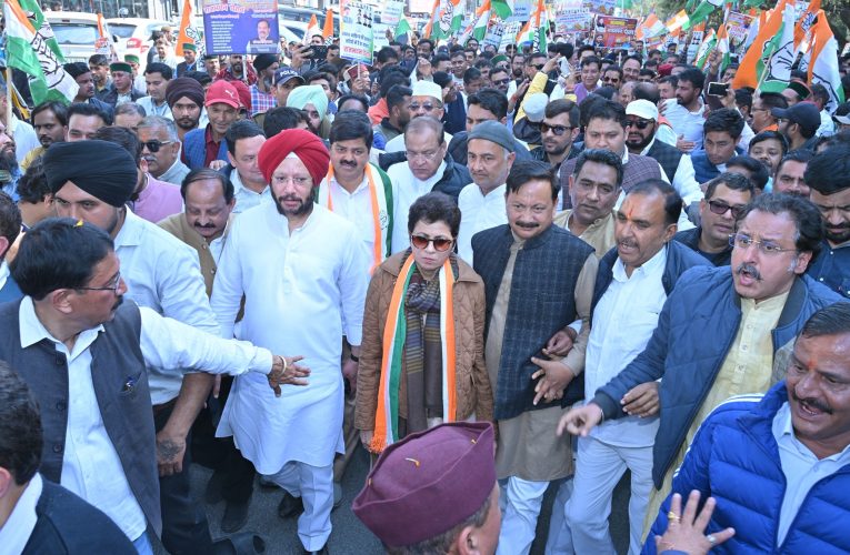 कांग्रेस के प्रदर्शन ने उड़ाई भाजपा की नींद