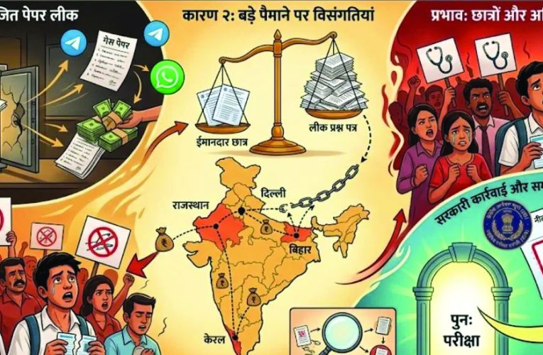 अधर में बाइस लाख छात्रों का भविष्य फिर लगा दामन में दाग